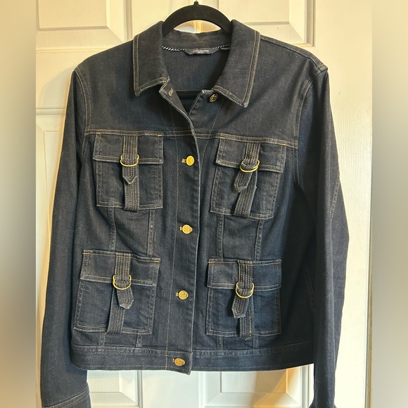 Liz Claiborne Denim Jean Jacket - Picture 1 of 7